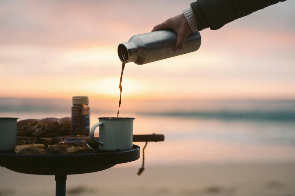 camping waterkoker