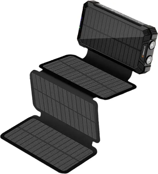 Heko Solar Powerbank Swung 30.000mAh, snel opladen, compacte solar powerbank