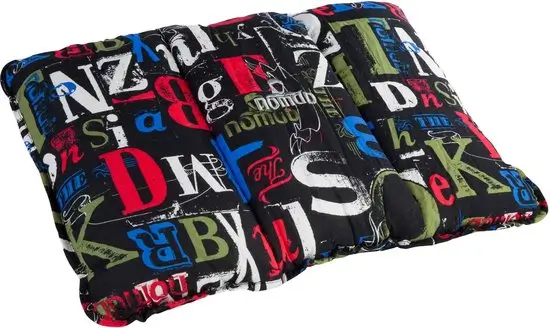 nomad wollip campingkussen comfortabel en groot